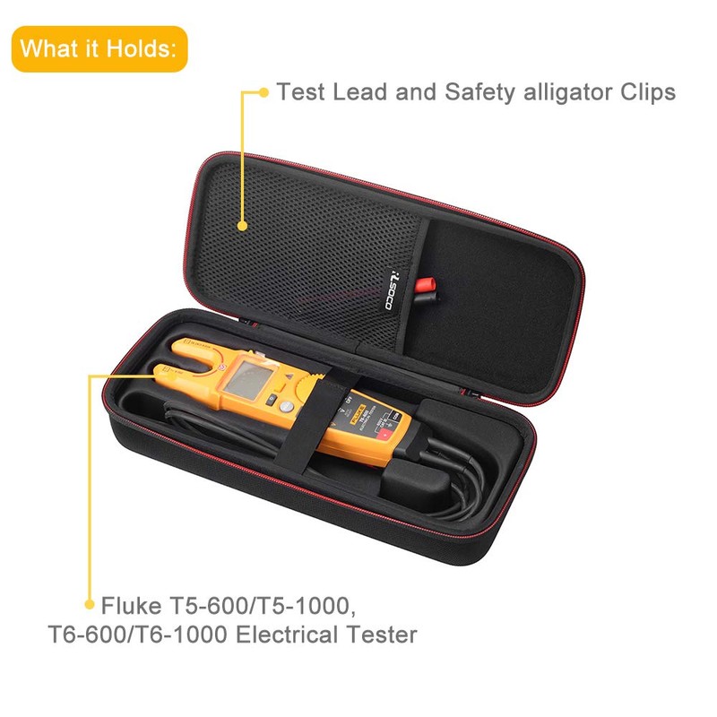 RLSOCO Carrying Case for Fluke T5-1000/Fluke T5600 Electrical Voltage, Continuity
