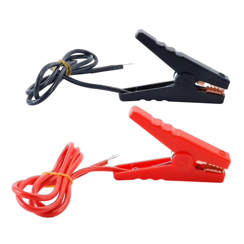 Hoite 2Pcs Electric Fence Energiser Leads Solar Compatible Heavy Duty
