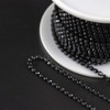 Jerler 10 Yards Crystal Rhinestone Trim SS6.5/2.0mm Close Chain for