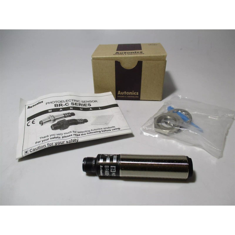 Autonics (BR400-DDT-C) 79mm Diffuse Reflective Cylindrical Photoelectric Sensor