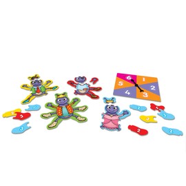 Orchard Toys Build A Beetle Mini Game, A Fun Colour And Matching Game, Perfect for Children Age 4-8, Kids Game, Party Gift, Educational Toy, Ideal Stocking Filler