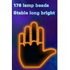 Car LED Finger Light Hand Gesture Sign with Remote Control