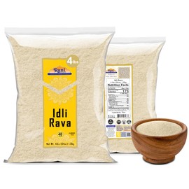 Rani Idly Rava (Parboiled Cream of Rice) 64oz (4lbs) 1.81kg ~ All Natural | Vegan | Gluten Friendly | NON-GMO | Indian Origin
