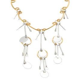 Cyleibe Charm Tassel Necklace for Women, Gold Necklaces Pendant Disc Coin Necklace, Chain Charm Amulet Boho Summer Beach Jewelry Gift for Girls Teens