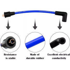 Unbranded 7" OutBoard Spark Plug Wires Fit for Mercury Mariner 110 9.8hp Replace 18-8819-1