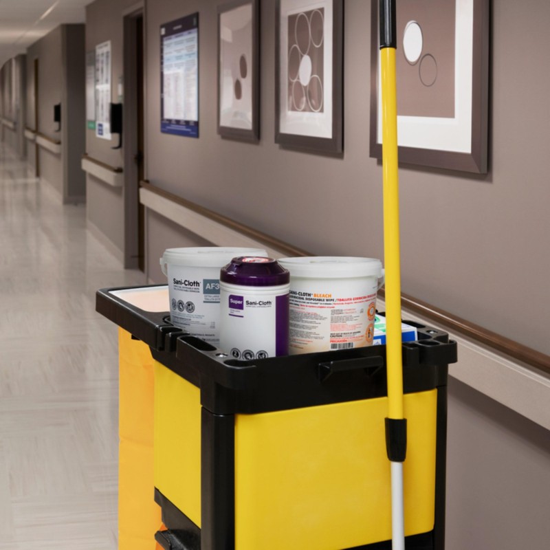 Sani-Cloth Bleach Disposable Wipe, Hospital-Grade Surface Disinfecting Wipes for Healthcare