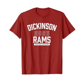 Dickinson Rams Jersey City, New Jersey 2025 T-Shirt