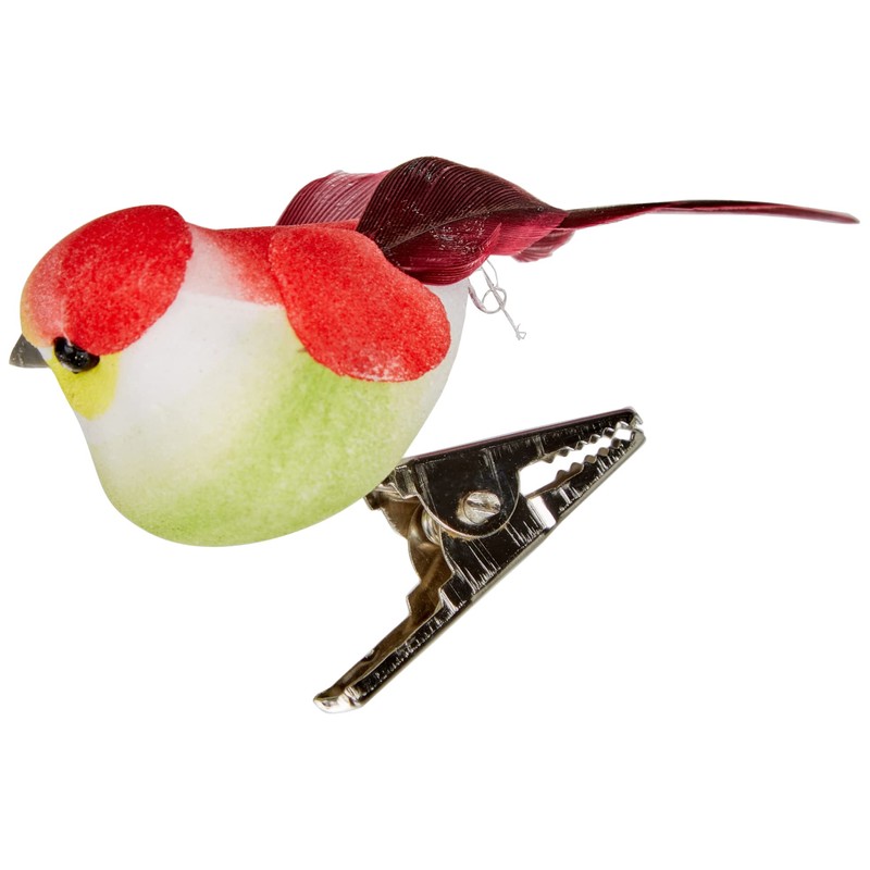 6 Artémio Miniature Clip On Decorative Birds