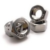 Nuts made of stainless steel M2.5 hexagon, HU made of
