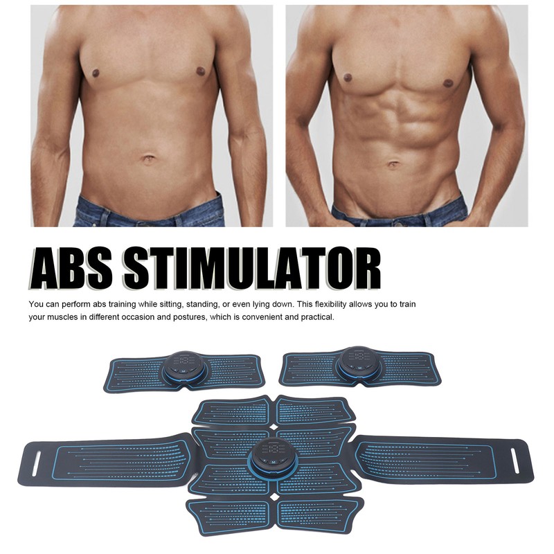 Abdominal Stimulator Muscle Trainer Simulating Biological Microcurrents Abdominal Muscle Toner