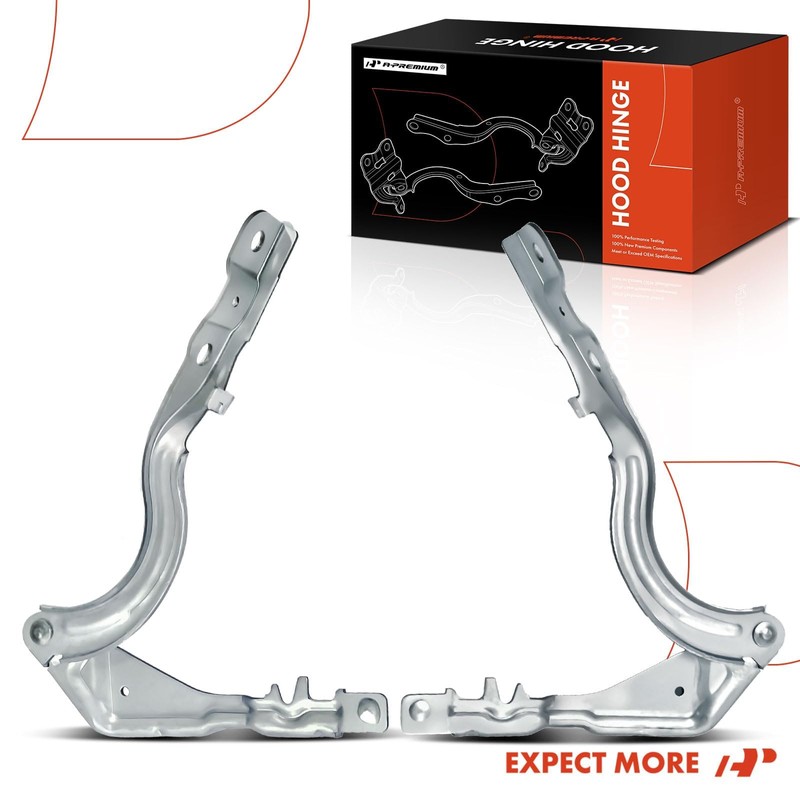 A-Premium Front Driver and Passenger Hood Hinges Compatible with Hyundai