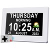 Omana Dementia Clock 7 Day & Date Display with HD
