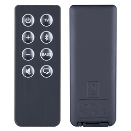 Replacement Remote Control Sutable for Bose Solo 5 10 15 Series Soundbar Compatible with Bose Solo Soundbar Series II und TV Soundbar Sound System 418775 410376 431974 845194 838309-1100 740928-1120