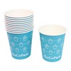 GoCoPack Paper Cups: Pack of 50-8oz (227ml) Disposable Single Wall