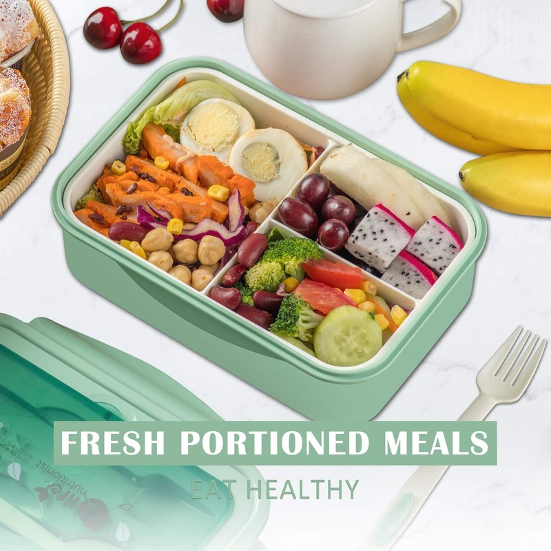 LOVINA Bento Boxes for Adults - 1100 ML Bento Lunch