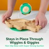 Bamboo Divided Suction Plate Baby - Strong Suction Toddler Plates
