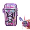 NIVEK Cool Transparent Cute Lighter, Pink Red Flame Lighter, Refillable