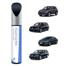 PARTS4EV LH5X/Z2 Night Blue Metallic Touch Up Paint Compatible with Volkswagen Exact Match Chips and Nicks Touch Up