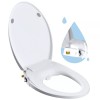 hibbent toilet seat, Non-Electric Bidet Attachment for Toilet Seat with