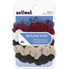 Scunci Effortless Beauty Mini Waffle Twisters, 6 Count