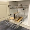 Sikarou Pull Out Cabinet Organizer 7" W x 21" D