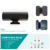 Tipace 2 Pack Dusk to Dawn Modern Outdoor Porch Lights