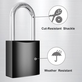 Padlock with Key, [1.49in Long Shackle] Diyife 40mm Heavy Duty Padlocks Outdoor Weatherproof Lock Aluminum Padlocks keyed Alike for School Gym Locker, Office, Garage, Shed, Fence, Warehouse (2 Keys).