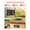 15W Solar Powered High Speed Fan Adjustable Solar Panel Angle