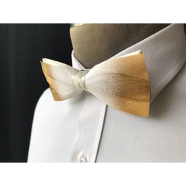 Bow Tie Swan Feathers Golden Pu Suitable For Wedding Party Gifts Prom Formals Home
