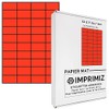 1000 Labels 52.5 x 29.7 mm Neon Red, 40 Labels