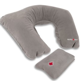 Maple Leaf Travel Luggage Travel Pillow with Pouch