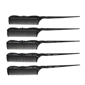Antique Tail Comb 5p/Black 1195 / 엔틱꼬리빗5p/블랙1195