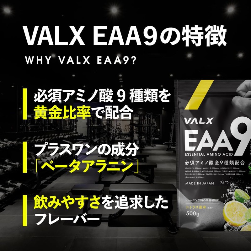 VALX VALX EAA9 EAA BCAA Leucine Isoleucine Valine Beta-Alanine [Blue