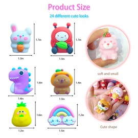 24 pcs Cute Pencil Sharpener for Kids Fun Pencil Sharpener Bulk Kawaii Manual Pencil Sharpeners Kids Pencil Sharpeners for Party Favors School Supplies Class Rewards Students Gifts.
