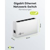 goobay 64563 Gigabit Ethernet Network Switch 5 Port / LAN