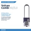 Squire Heavy Duty Padlock (Vulcan Combi 40/2.5) - Toughest Long