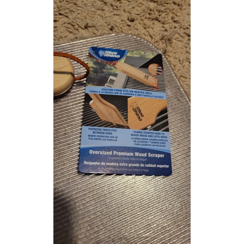 Blue Rhino Wood 19.2-in Grill Cleaning Block Model 60051LWS