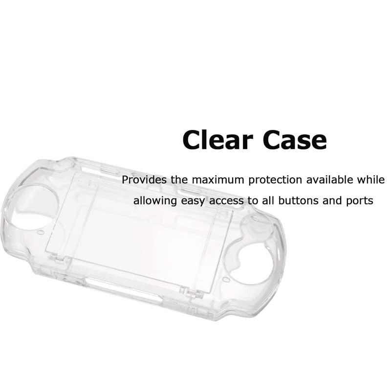 PSP Clear Case - Ultra Clear Crystal Transparent Hard Shell