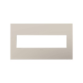 Legrand adorne Greige, 4-Gang Wall Plate, AWP4GGG4