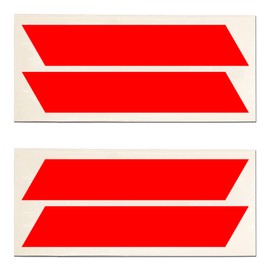 4" Fender Hash Stripes Vinyl Decal Body Graphics Universal Fit 593