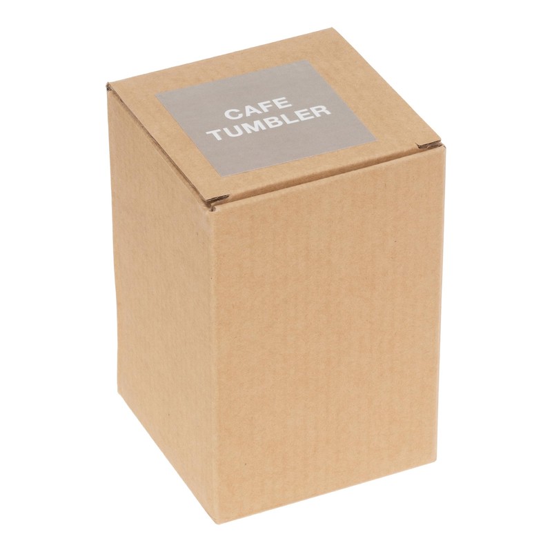 Maebata Couleur Crew Lidded Tumbler, Brown, 320ml, 69245