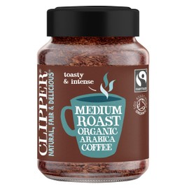 Clipper Fair Trade Medium Roast Arabica Coffee 200g