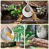 PINVNBY Bearded Dragon Hammock, Wall-Mounted Snake Hammock with Adhesive Hook