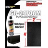DJ Speaker Woofer Cabinet Liner Black Foam 2 Feet x