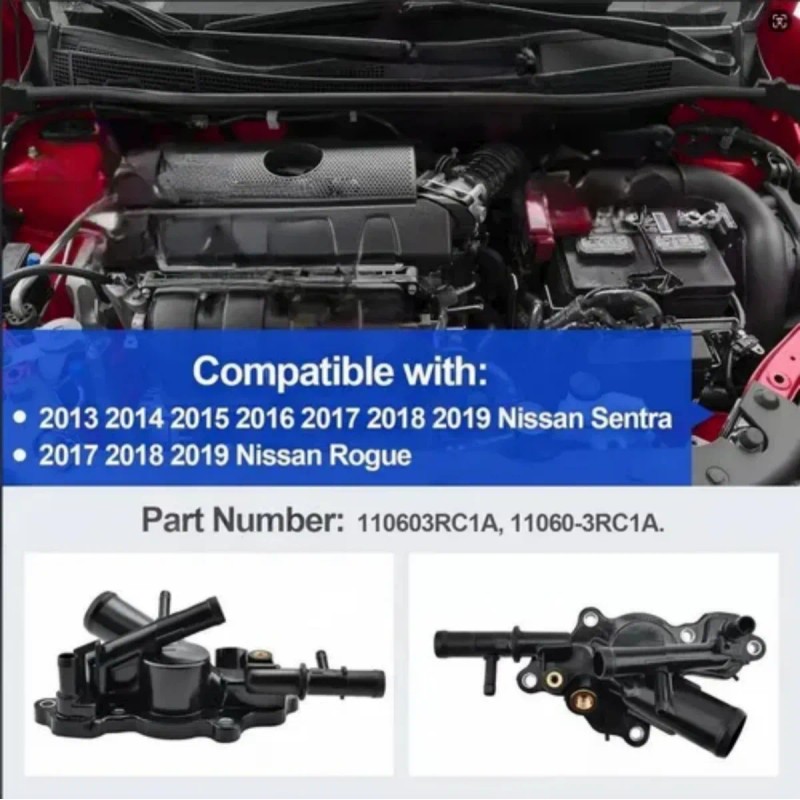 Repuesto Toma Agua Nissan Sentra 1.8 2013-2019 Rogue Motor
