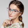 CLASAGA Progressive Multifocus Reading Glasses for Women,Blue Light Blocking Spring