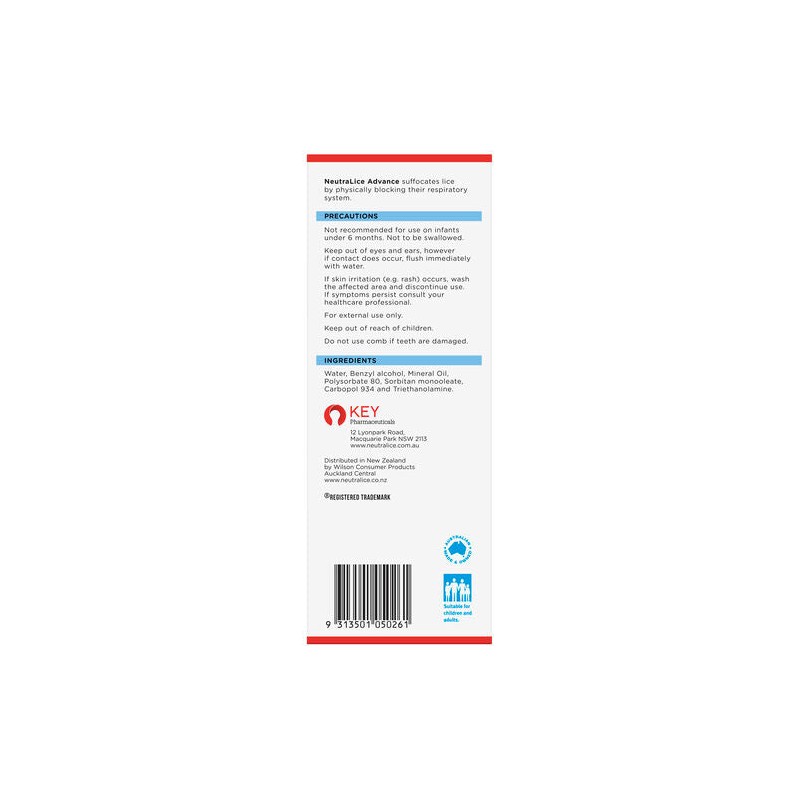 Neutralice Advance Lotion Family Value Pack 475ml