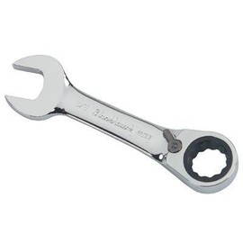 Blackhawk By Proto BW-2220R 12 Point Combination Stubby Reversible Ratcheting Wrench, 11/16-Inch
