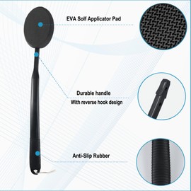 19 Inch Lotion Applicator for Back Tanning Applicator Long Handle Back Lotion Applicator for Feet Self Tanner Back Applicator Sunscreen Applicator [18,000+ Series Sold] Back Cream Applicator [For