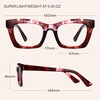 CCVOO+1.75 Stylish Reading Glasses for Women, Eyeglasses, Blue Light Readers
